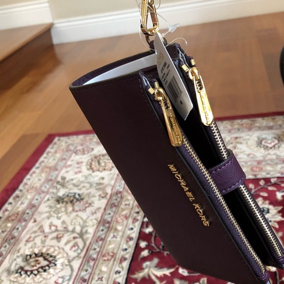 Michael kors double zip SmartHome wallet wristlet - Picture 5 of 8